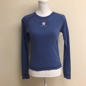 Abercrombie and Fitch blue long sleeve